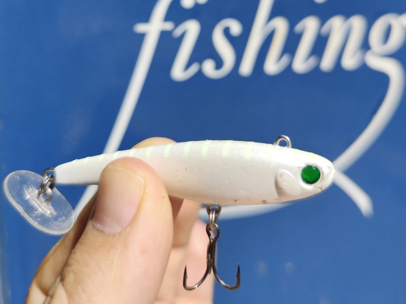 Leurre Power Tail 64mm - Fast 12g White Morning Leurre Power Tail 64mm - Fast 12g White Morning