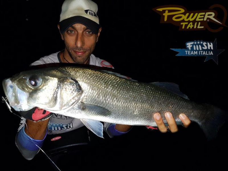 Daniele Cittadini, Fiiish Italia, lors de sa première sortie avec le Power Tail