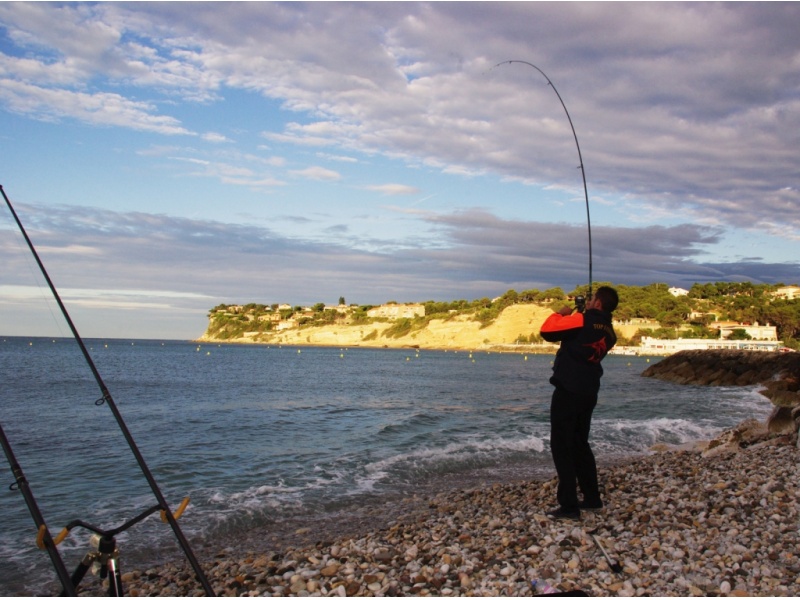 Bruno du bord, en test avec de nouvelles cannes Italcanna de la gamme 2014