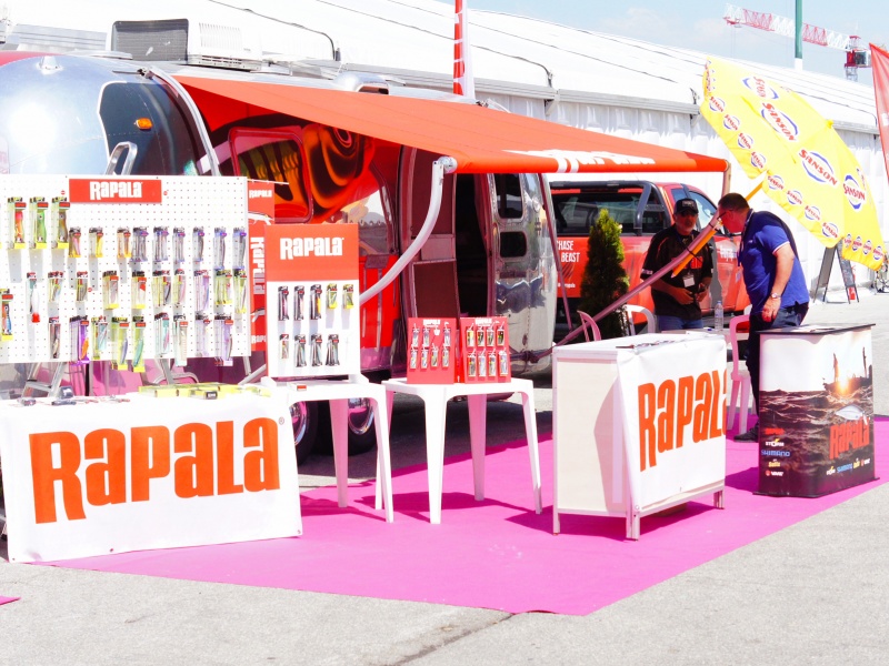 Le stand mobile Rapala 2018