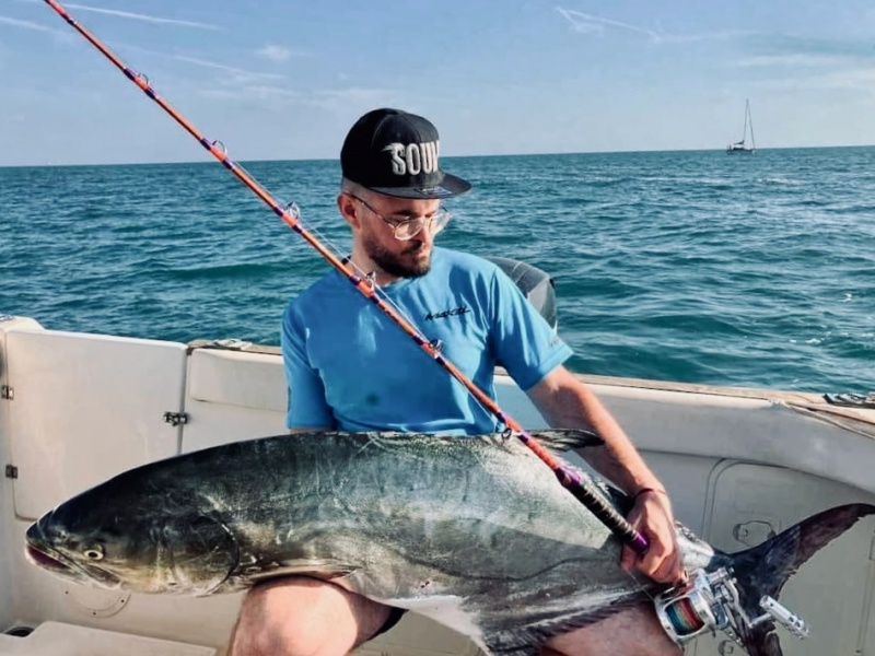 Romain d'ERM Pêche une belle prise avec la canne Fury Kalliste