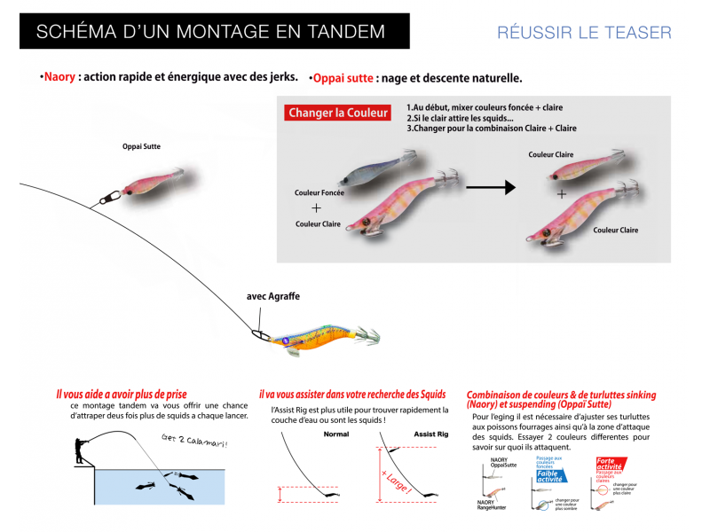 Montage tandem en Light Eging