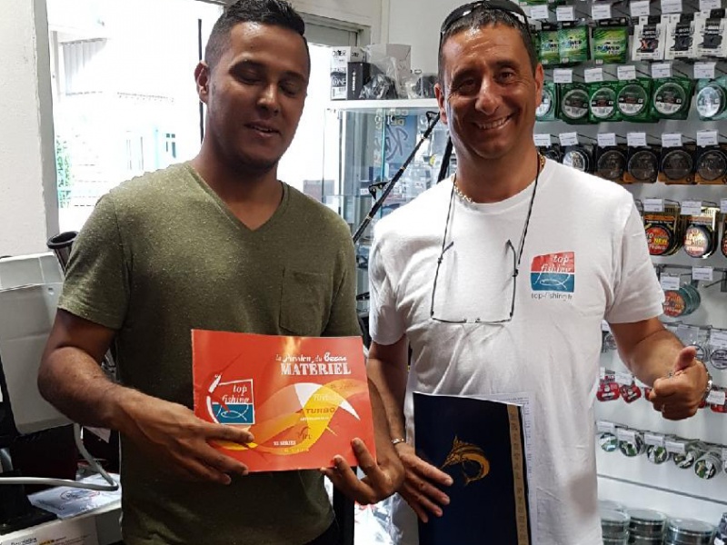 Toute le catalogue exclusif, dans votre magasin Top Fishing à la Réunion