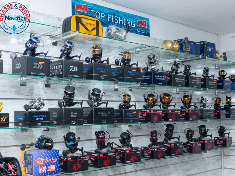Les meilleurs moulinets Penn et Daiwa sont évidemment en nombre Les meilleurs moulinets Penn et Daiwa sont évidemment en nombre