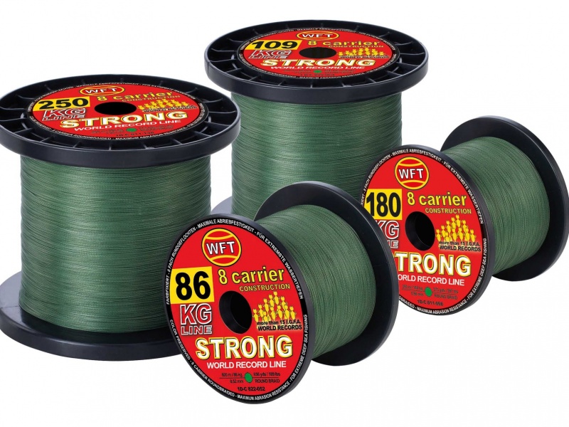 Tresse WFT KG Strong 109 et 250 kilo Tresse WFT KG Strong 109 et 250 kilo