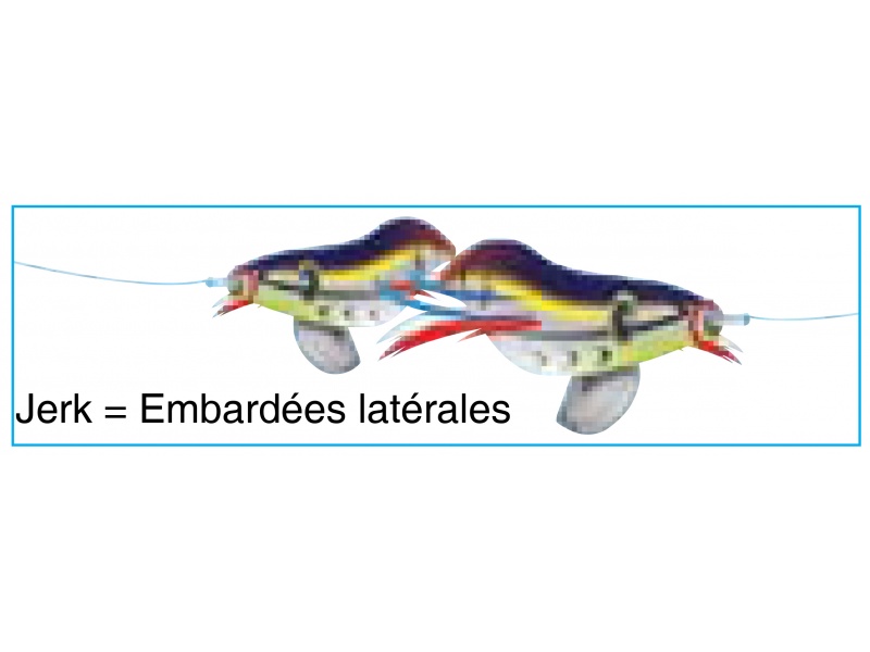 Les Egis peuvent etre jerkees comme des poissons nageurs. Les Egis peuvent etre jerkees comme des poissons nageurs.