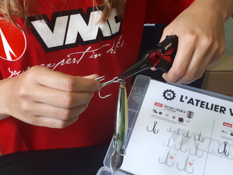 VMC PECHE poursuit son développement et est à l’origine de plusieurs innovations spécifiques dans la conception et la fabrication d’hameçons de haute technicité VMC PECHE poursuit son développement et est à l’origine de plusieurs innovations spécifiques dans la conception et la fabrication d’hameçons de haute technicité