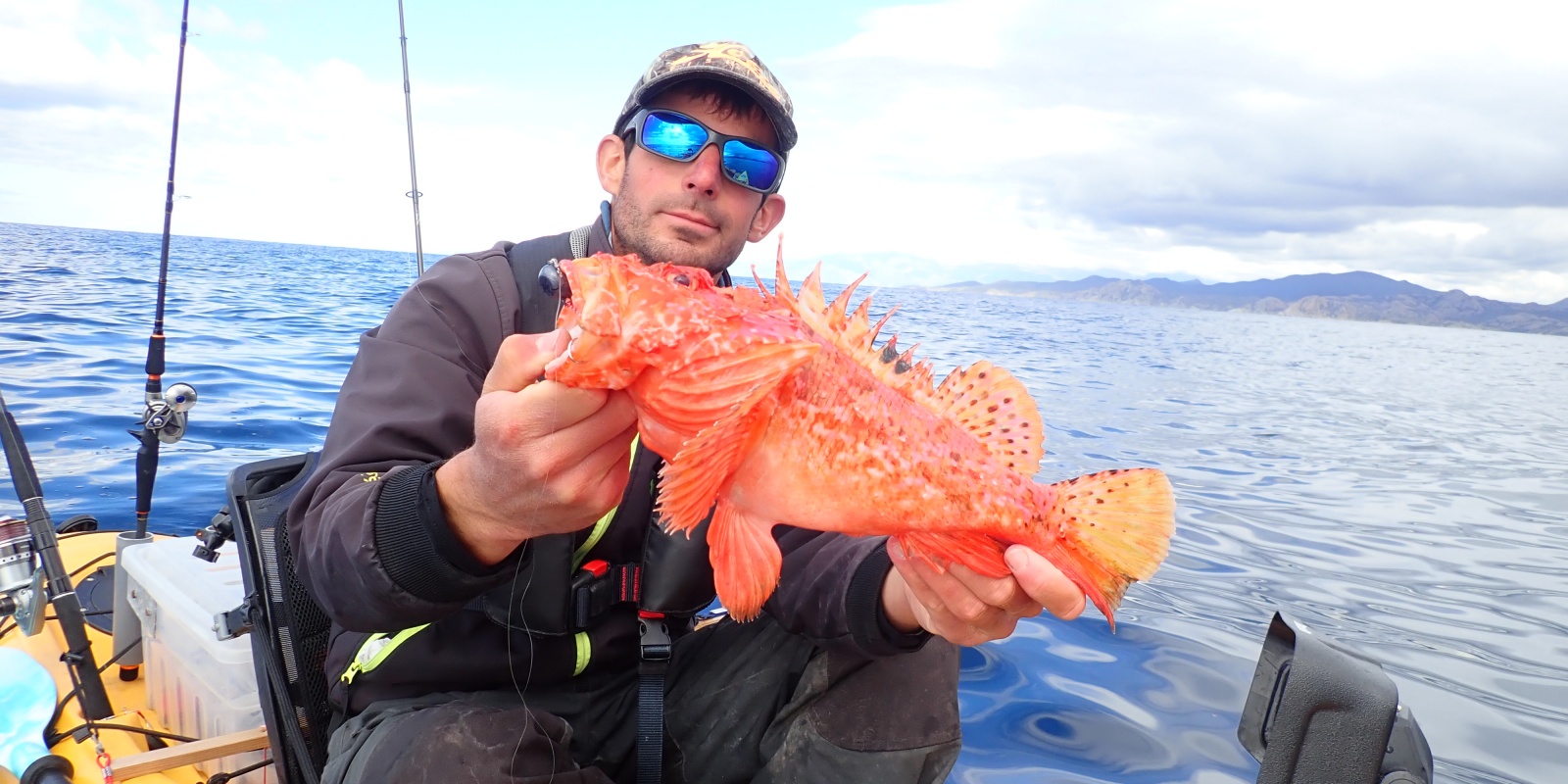 Magnifique chapon pêché avec un tenya Explorer Deep Explorer Tackle