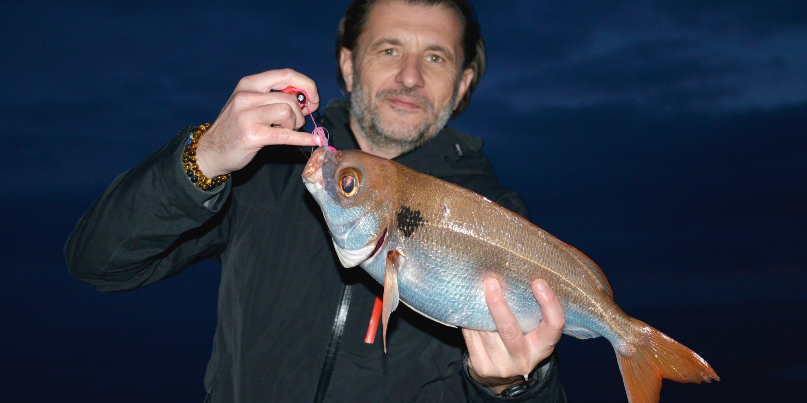 La dorade rose est un sparidé qui se pêche très bien aux leurres-appâts ! La dorade rose est un sparidé qui se pêche très bien aux leurres-appâts !