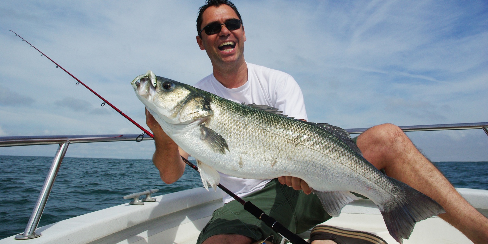 Bar de 7,1 kg pris au Black Minnow !