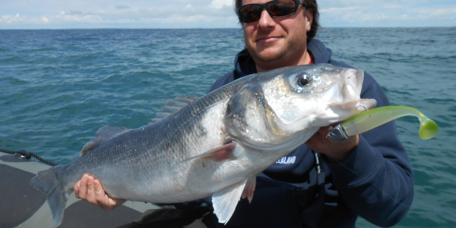 Un bar de ce poids est le rêve de nombreux pêcheurs aux leurres ! Un bar de ce poids est le rêve de nombreux pêcheurs aux leurres !