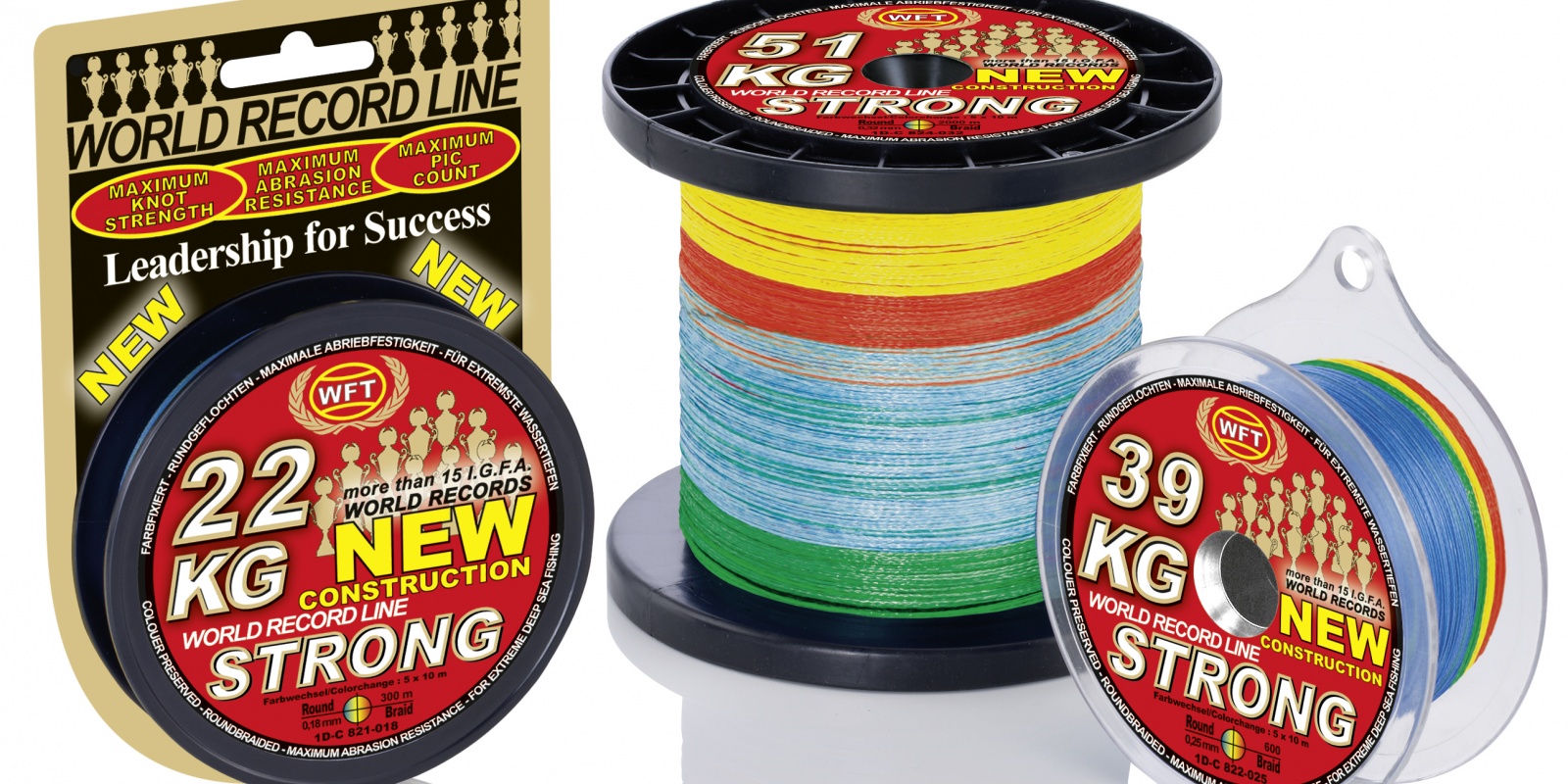 La KG Strong WFT : une tresse qui a plusieurs records du monde a son actif ! La KG Strong WFT : une tresse qui a plusieurs records du monde a son actif !
