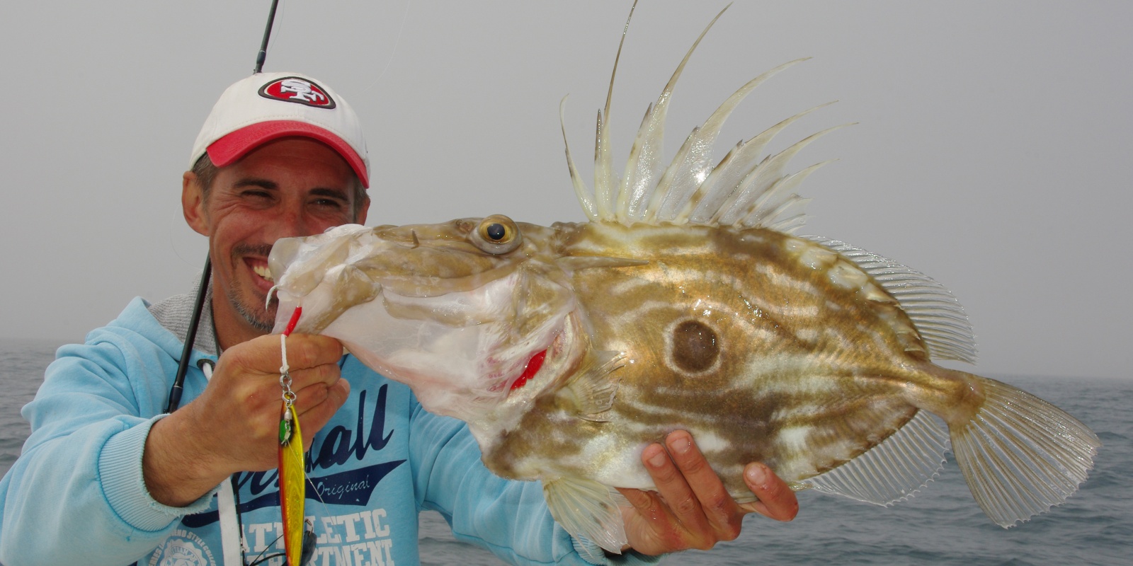 Beau Saint-Pierre pris au slow jig Hayabusa