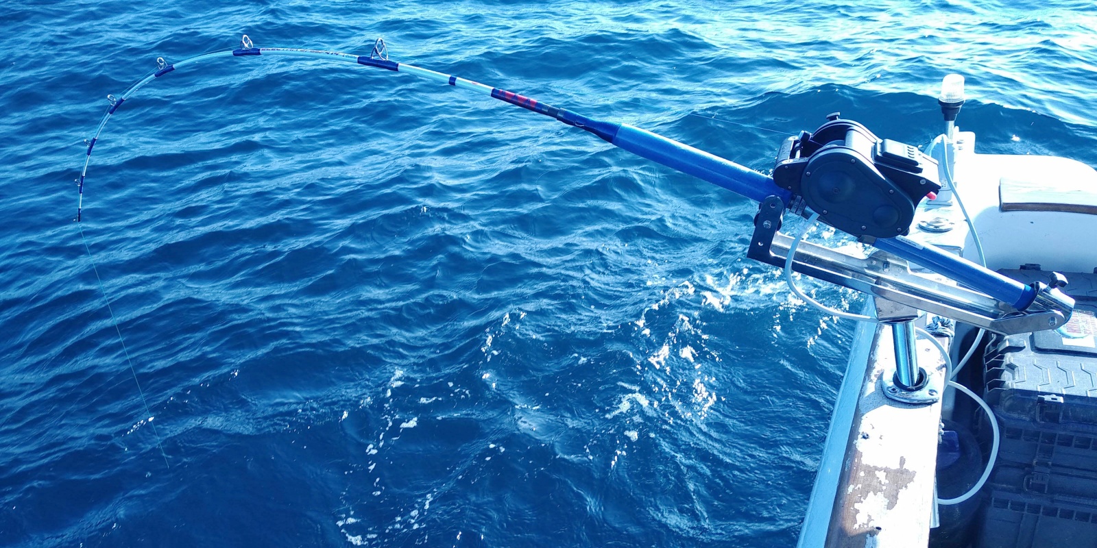 Avec le XL 600 Kristal Fishing, il est possible de régler très facilement la cadence de jigging pour cibler un prédateur en particulier