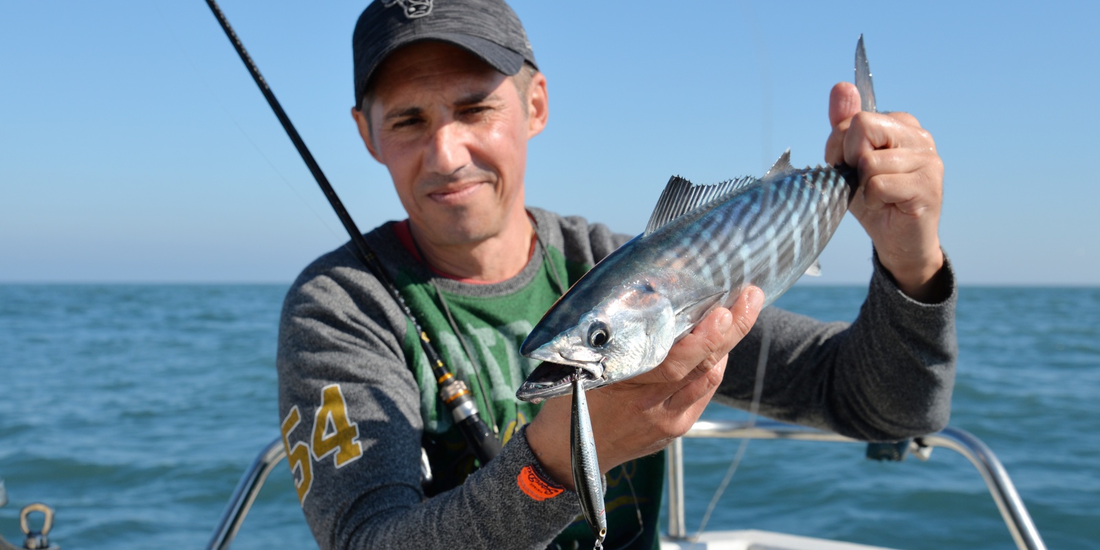 Le jig minnow Athlete 9JM Jackson nous a permis de multiplier les prises de bonites ! Le jig minnow Athlete 9JM Jackson nous a permis de multiplier les prises de bonites !