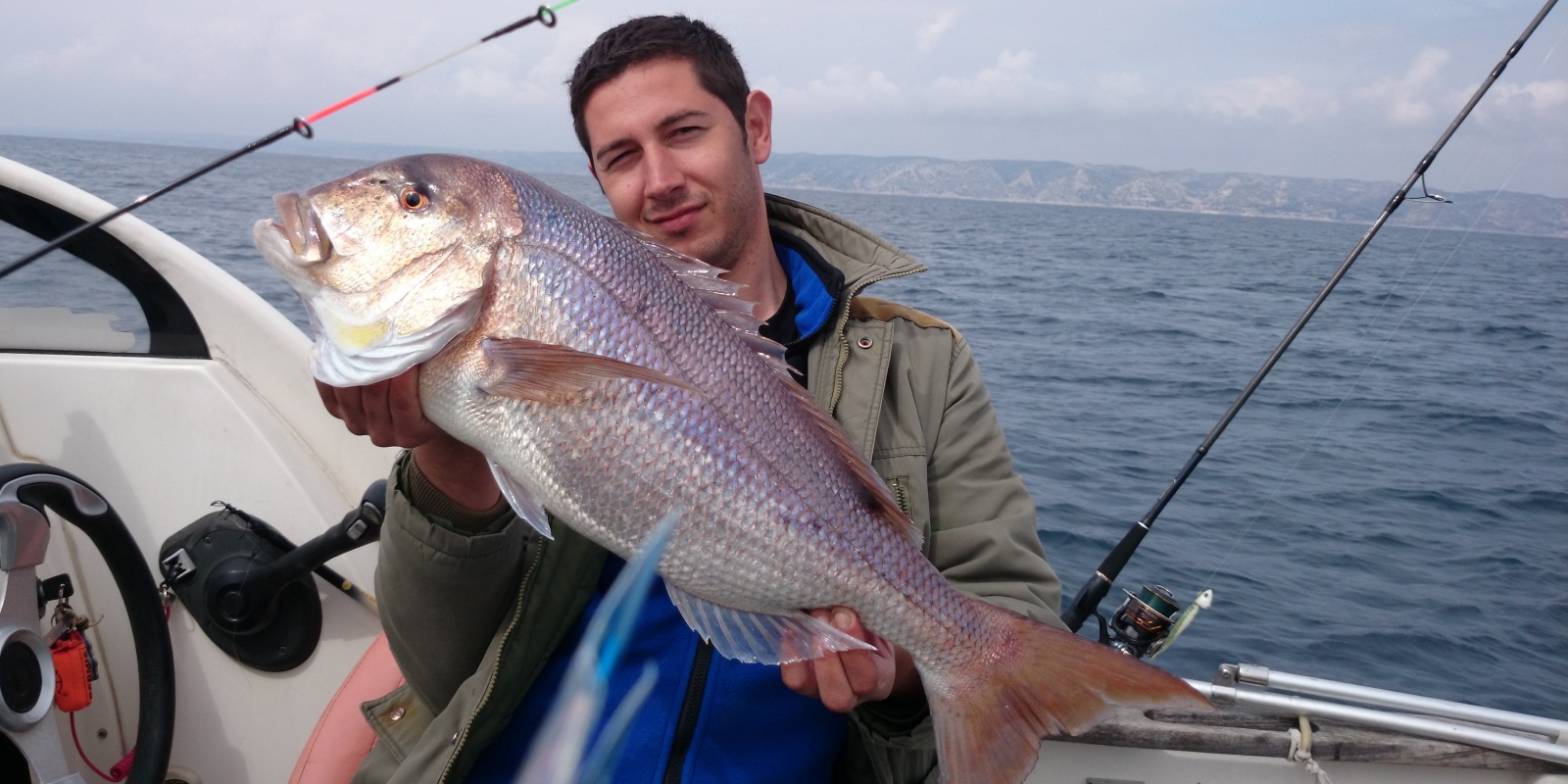 Pêche d'un denti au Fireball