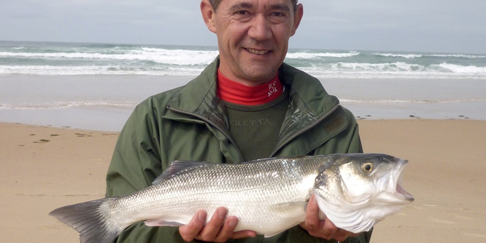 Canne à pêche spéciale bar/loup