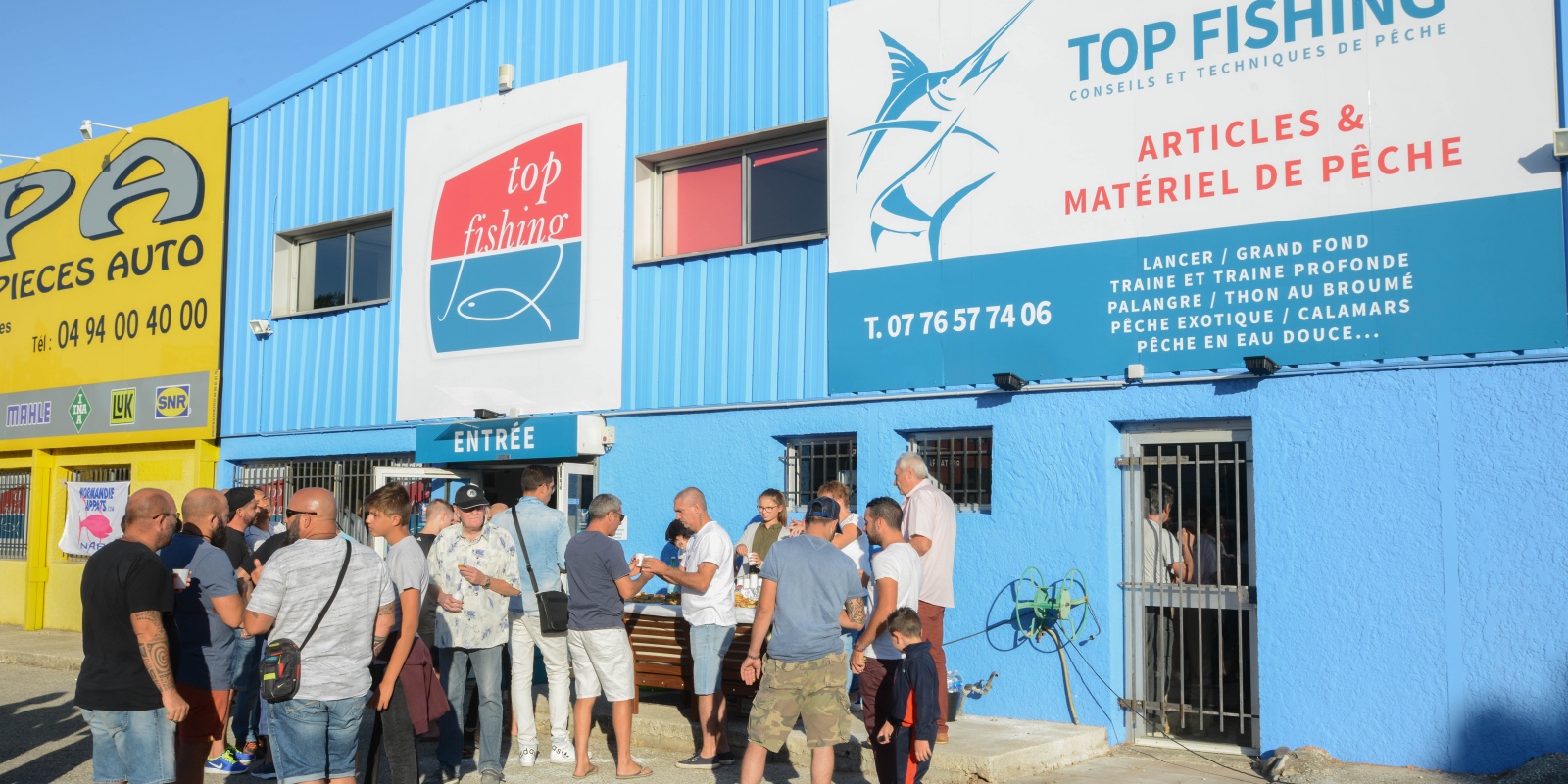 Inauguration du Magasin Top Fishing Var, le 2 septembre 2017