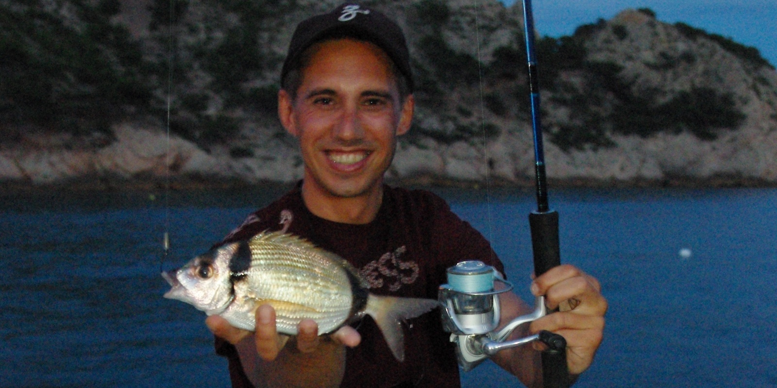 Le sar est un poisson courament touché en rockfishing