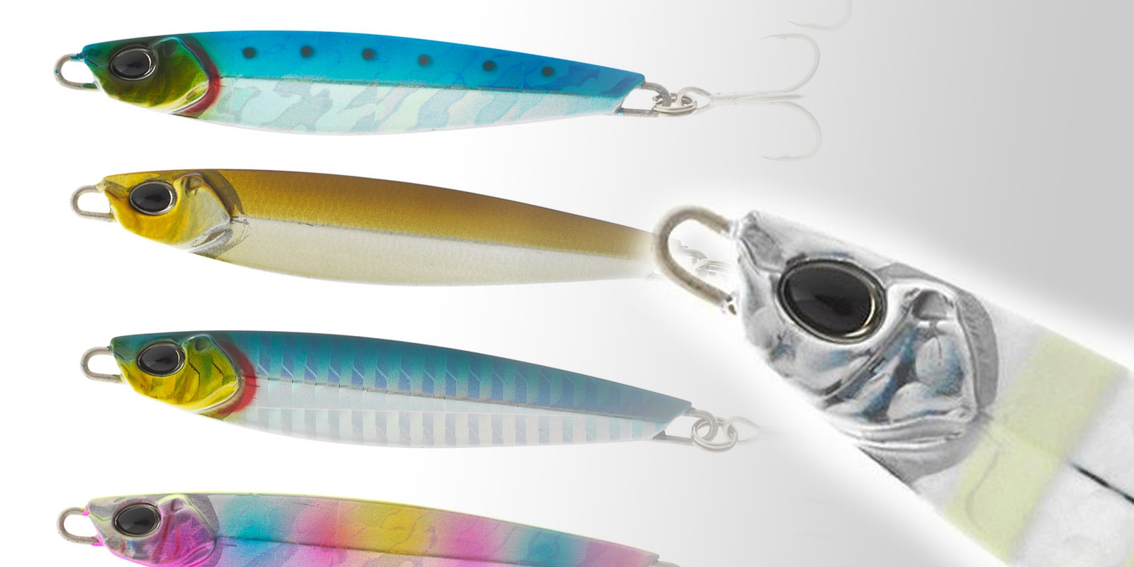 Palette de couleurs du Samouraï Jig Daiwa Palette de couleurs du Samouraï Jig Daiwa