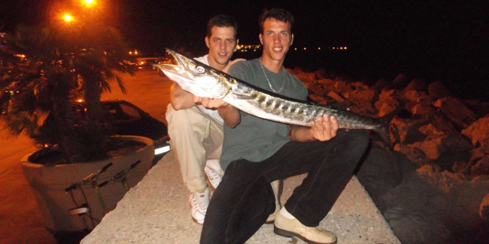 Pêche d'un Barracuda en Méditerranée