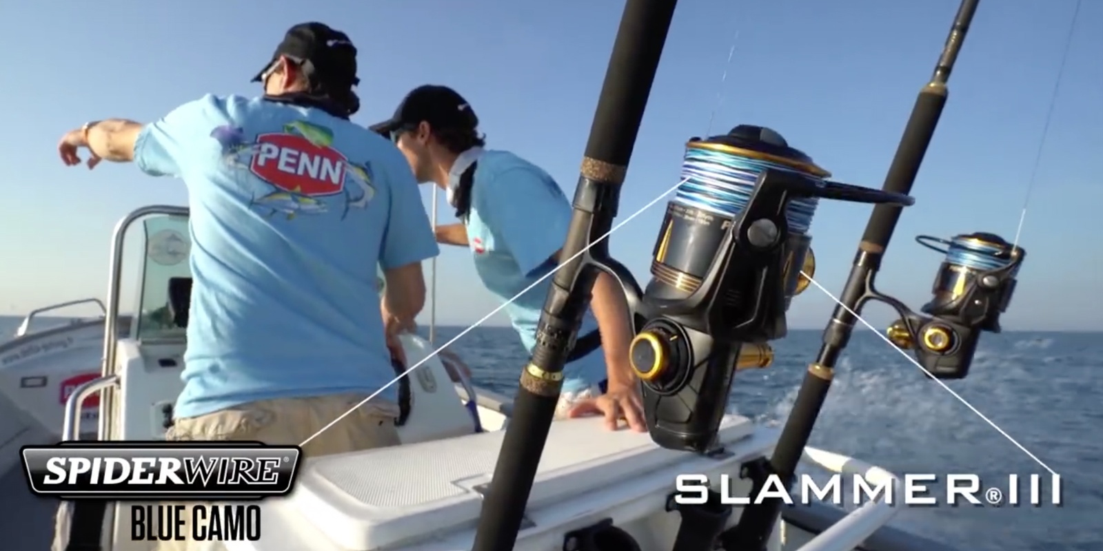 Penn Slammer 3, lors d'une partie de pêche au thon Penn Slammer 3, lors d'une partie de pêche au thon