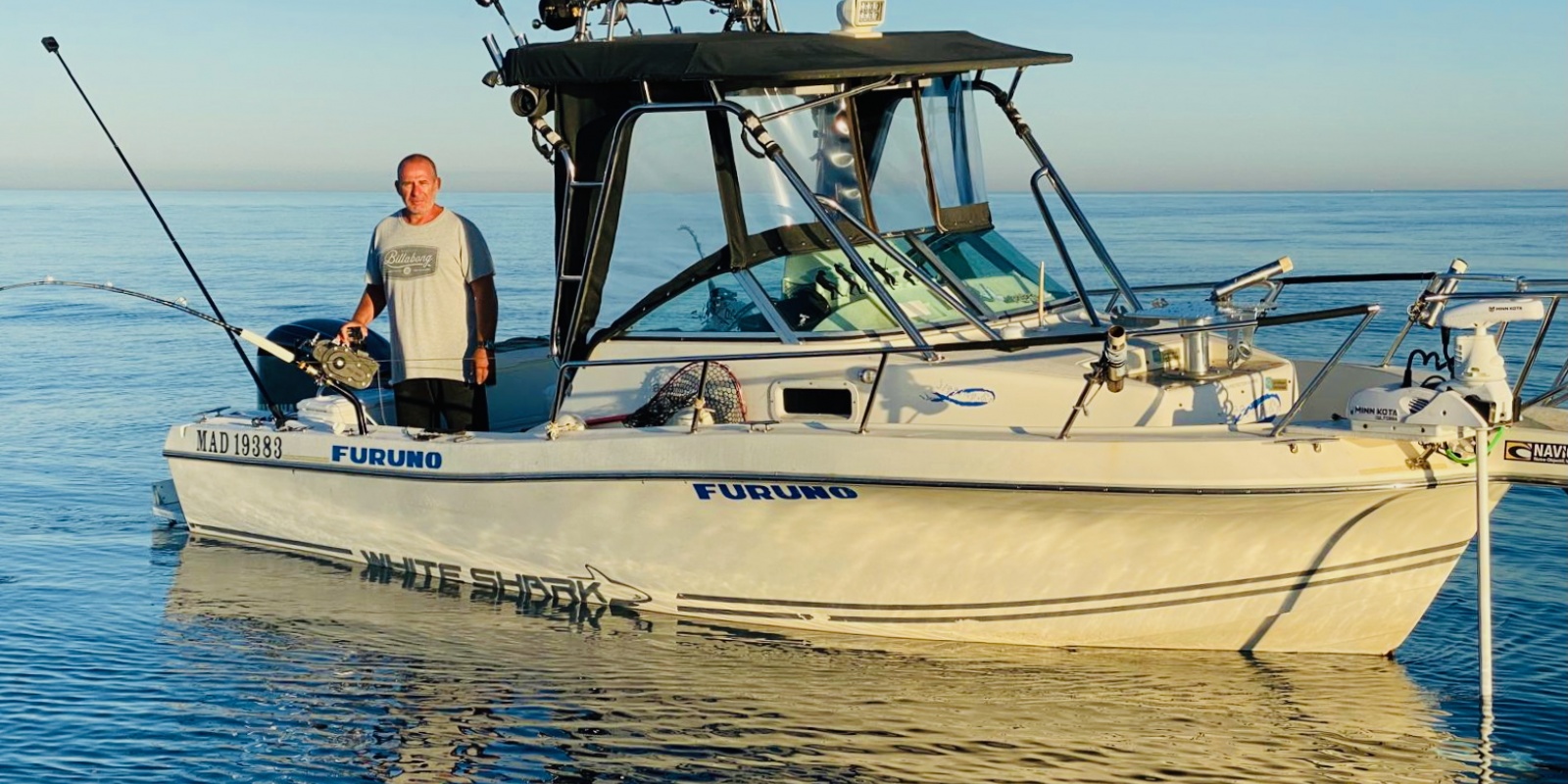 Philippe Maréchal Minn Kota Ulterra et moulinet électrique Kristal Fishing Philippe Maréchal Minn Kota Ulterra et moulinet électrique Kristal Fishing