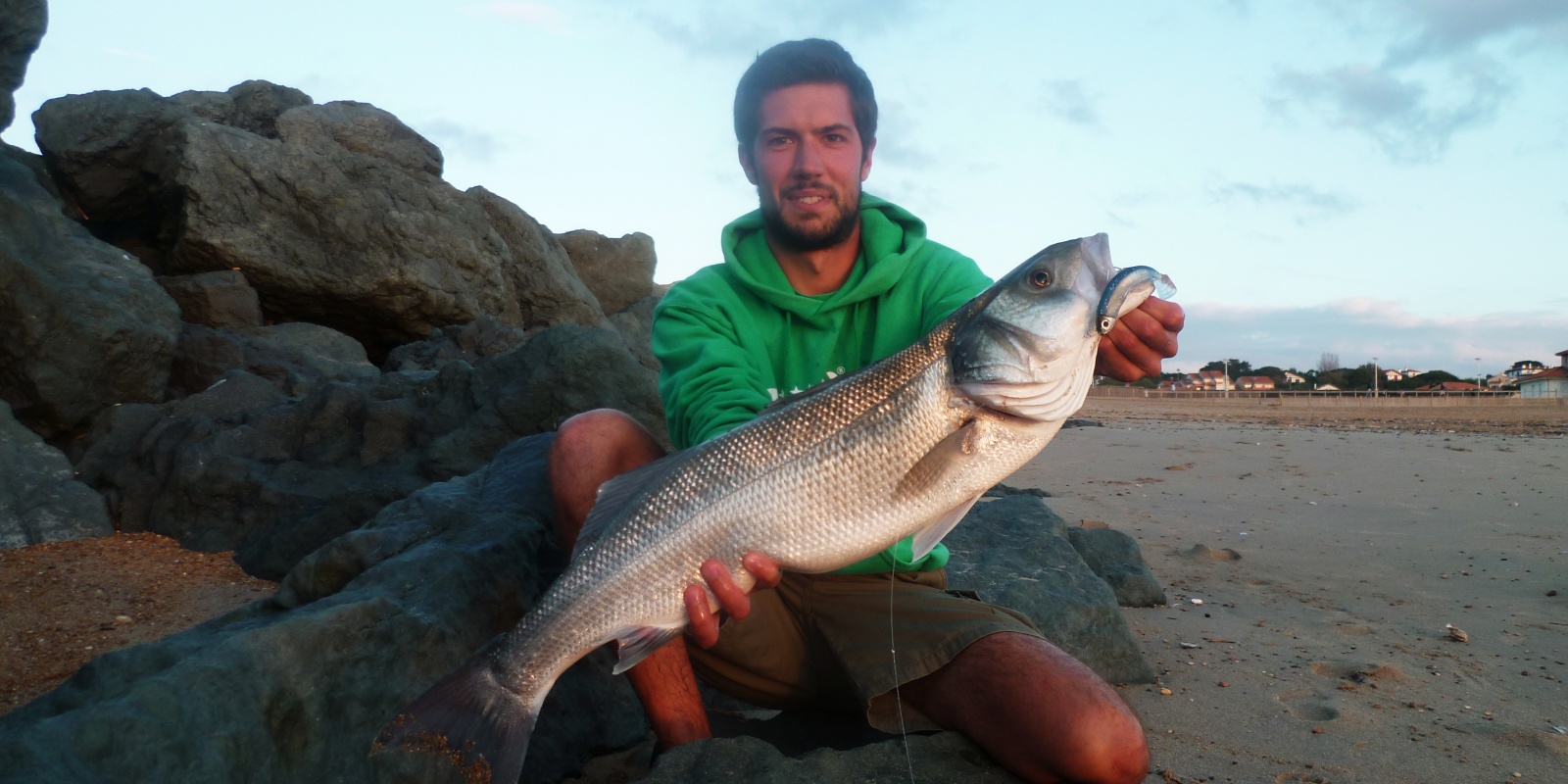 Bar de 3,5 kg pris par Clément