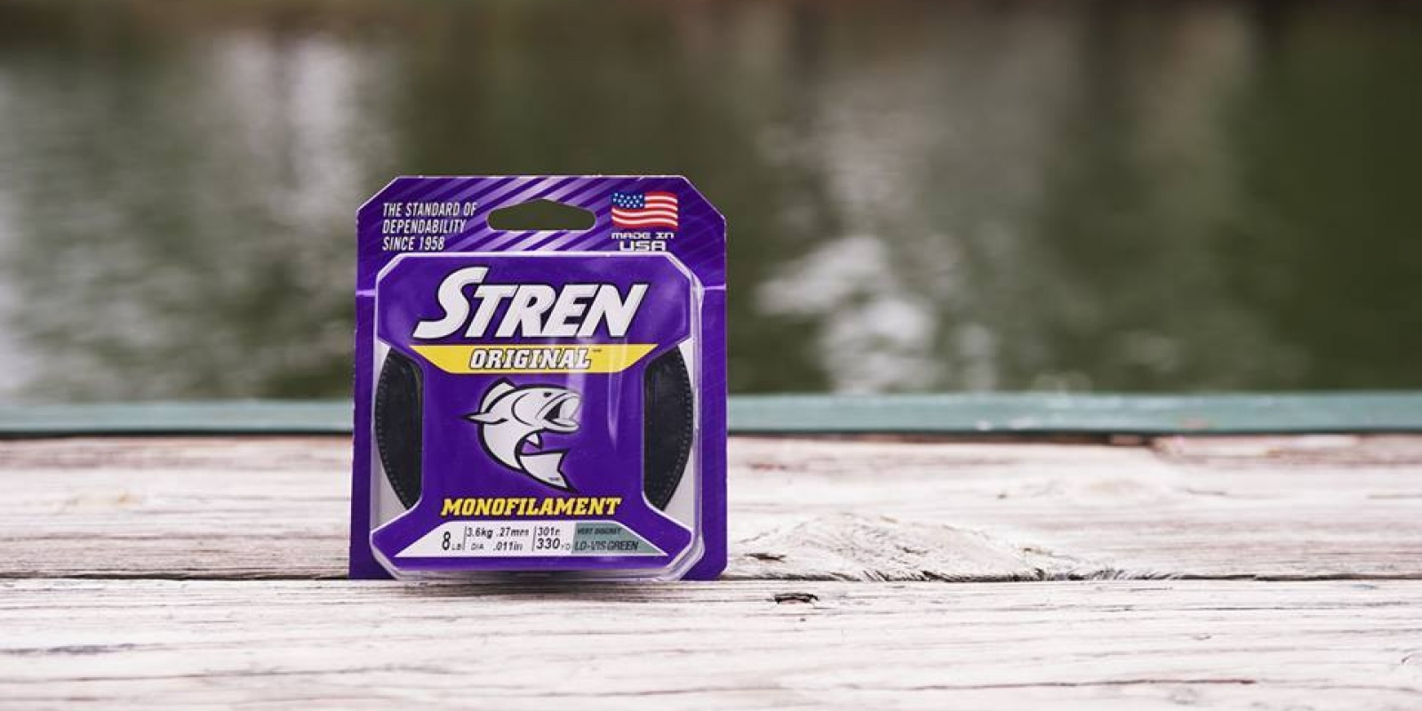 Depuis le jour où elle a commencé à être utilisée par les pêcheurs en 1958, la ligne de pêche Stren a rendu bien des pêcheurs heureux. Stren est bien connu dans le monde de la pêche, de part sa force, sa fiabilité, et une technologie innovante. Depuis le jour où elle a commencé à être utilisée par les pêcheurs en 1958, la ligne de pêche Stren a rendu bien des pêcheurs heureux. Stren est bien connu dans le monde de la pêche, de part sa force, sa fiabilité, et une technologie innovante.