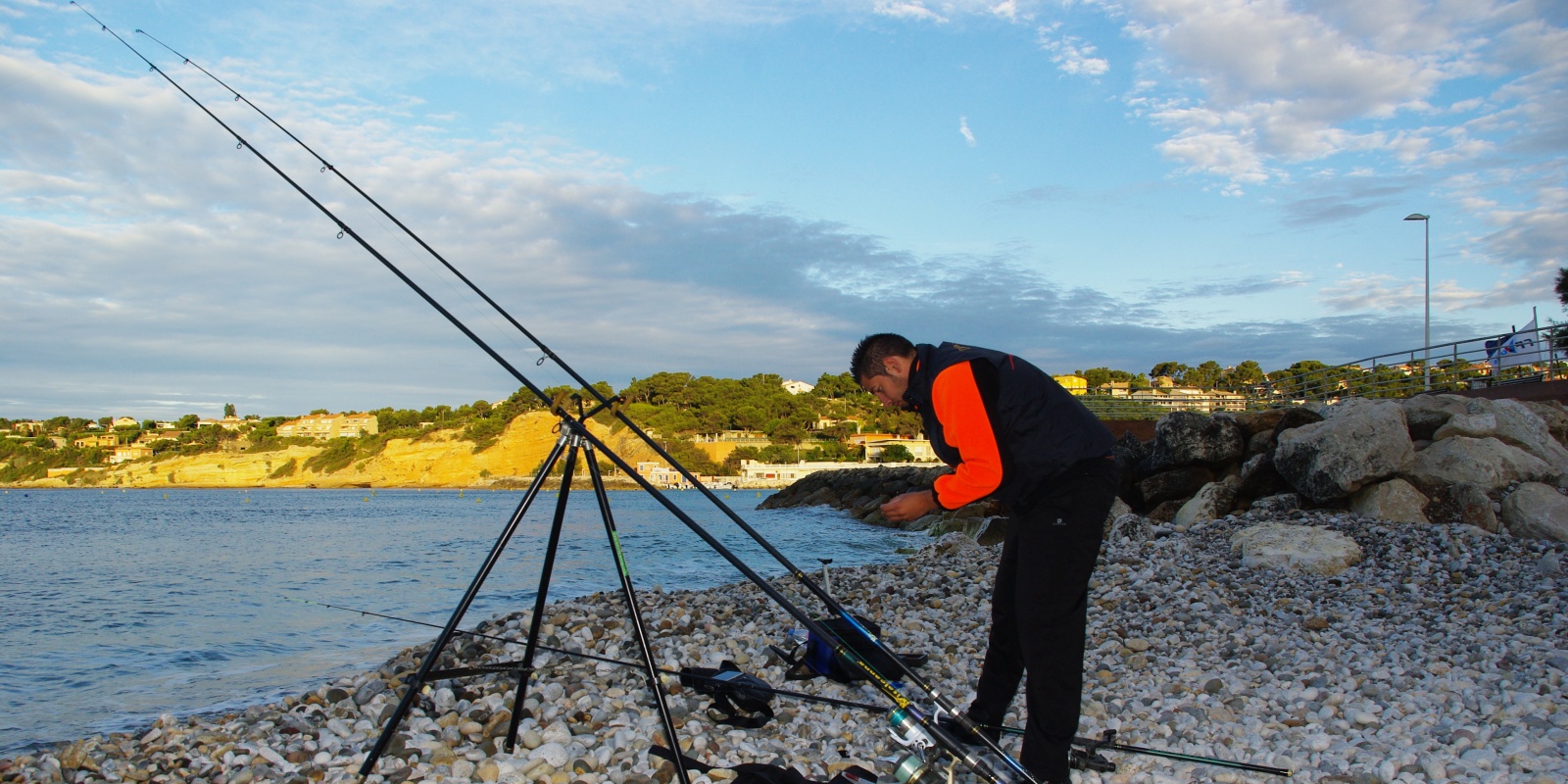 A la recherche de dorades en surfcasting light A la recherche de dorades en surfcasting light