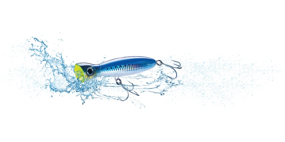 Le Mag Popper Yo-Zuri génère un maximum de perturbations en surface ! Le Mag Popper Yo-Zuri génère un maximum de perturbations en surface !