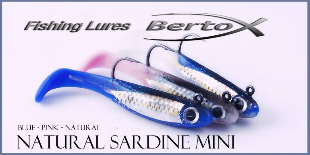 Natural Sardine Bertox : le shad aussi réaliste qu’une sardine !