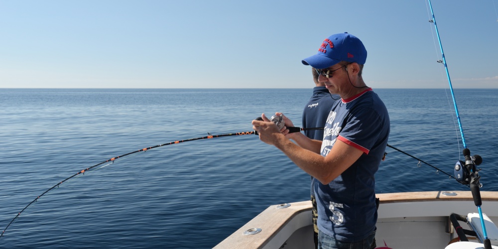 Gros combat sur la canne Slow Pitch Italcanna