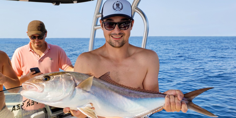 Le downrigger permet de pêcher la sériole même en plein cœur de l’été