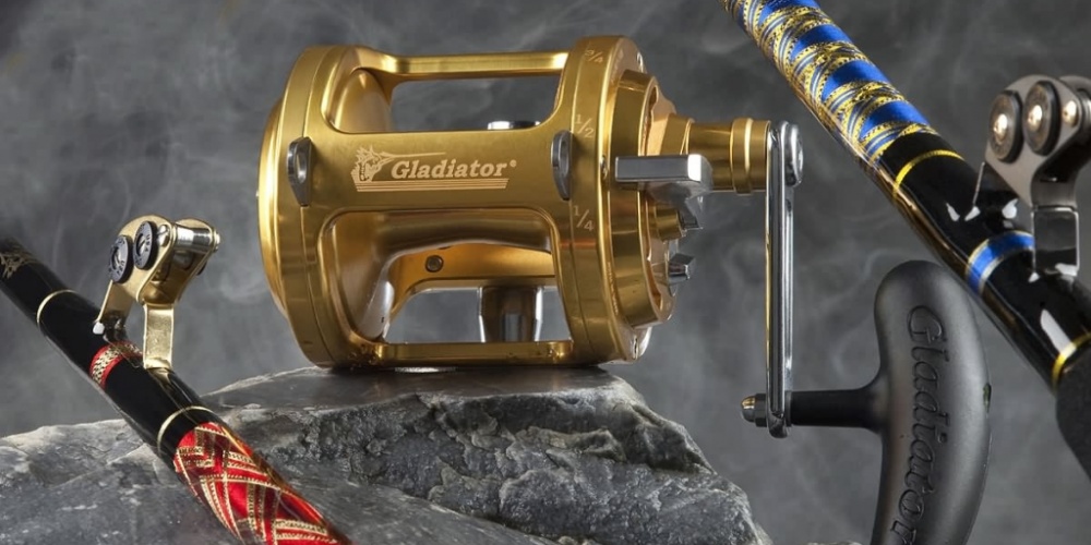 Moulinet Gladiator et Canne Italiana Luxor