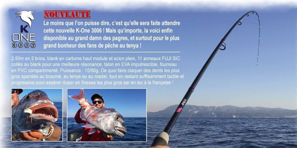 Annonce Pescanautic de la nouvelle K-One 3006