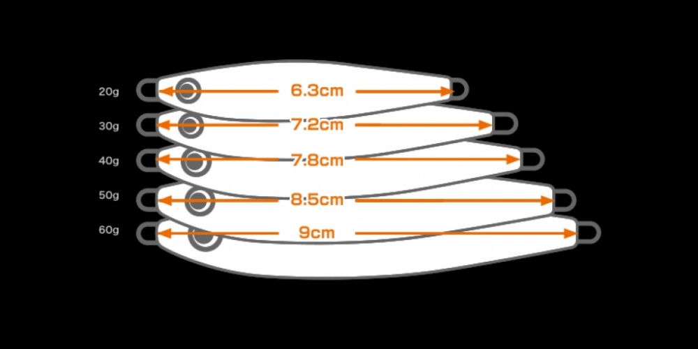 Casting Jig After Burner Tuna Taille