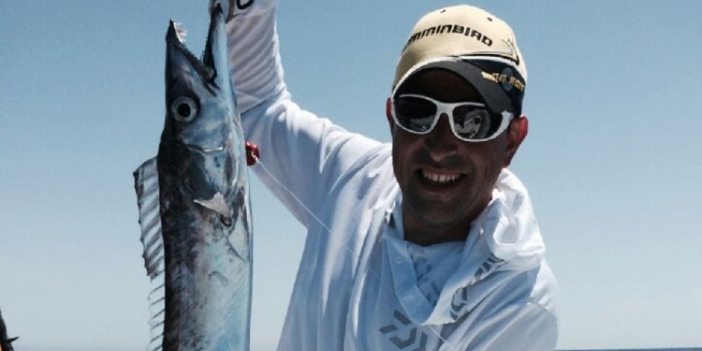 Pêche d'un gros sabre au Fireball 200gr