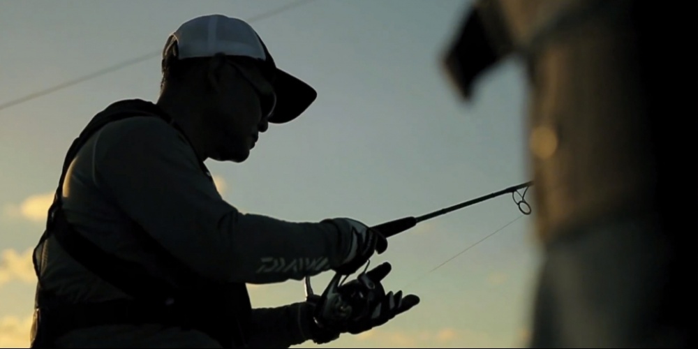 L'equipe Daiwa teste ses moulientrs en pêche exteme. L'equipe Daiwa teste ses moulientrs en pêche exteme.