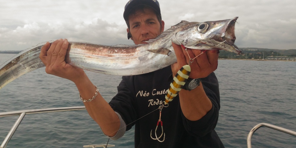 Magnifique sabre touché avec un slow jig Caprice Evergreen ! Magnifique sabre touché avec un slow jig Caprice Evergreen !