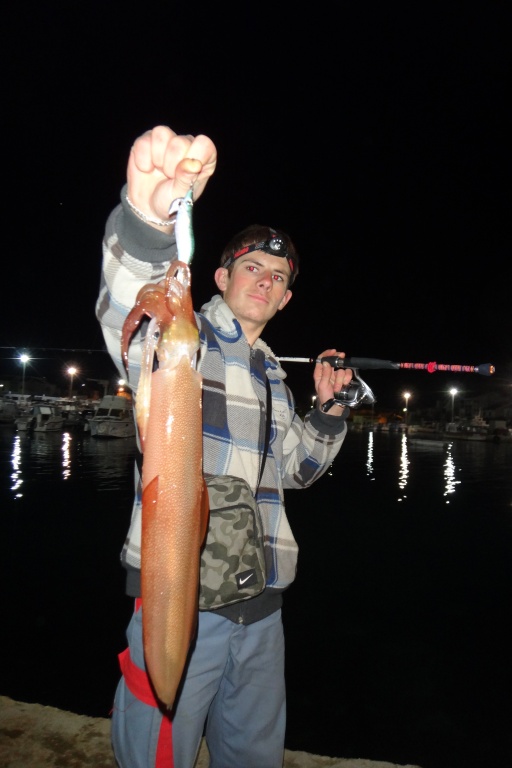 Avec leur vitesse de coulée plus lente, les mini egis permettent de pêcher les calamars en pleine eau ou à proximité de la surface