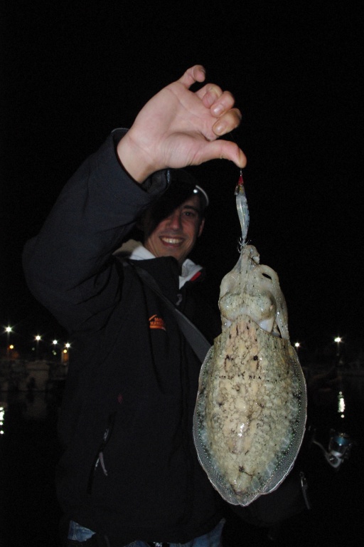 La pêche en light eging est une technique très productive !