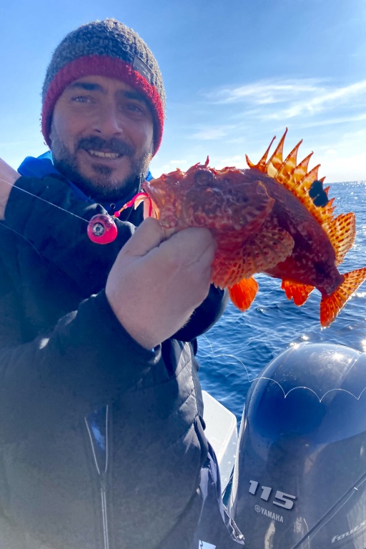 Chapon pris par Jérôme avec une tête Omega Slider Paragon en configuration tenya avec l’assist Omega Tenya Rigs