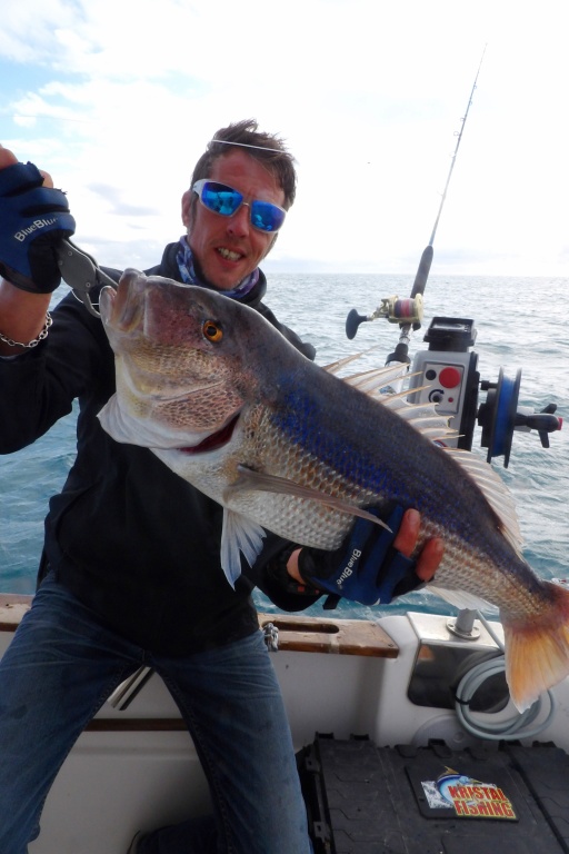Le guide de peche Fabien Harbers fait confiance au downrigger Kristal Fishing pour ses guidages ! La raison : une efficacité extrême !