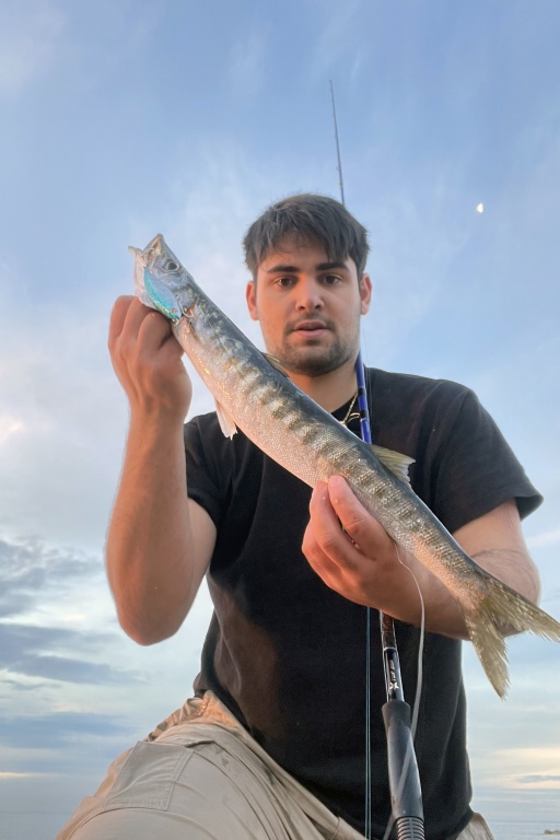 Barracuda pris au Janas 107 Seaspin Barracuda pris au Janas 107 Seaspin