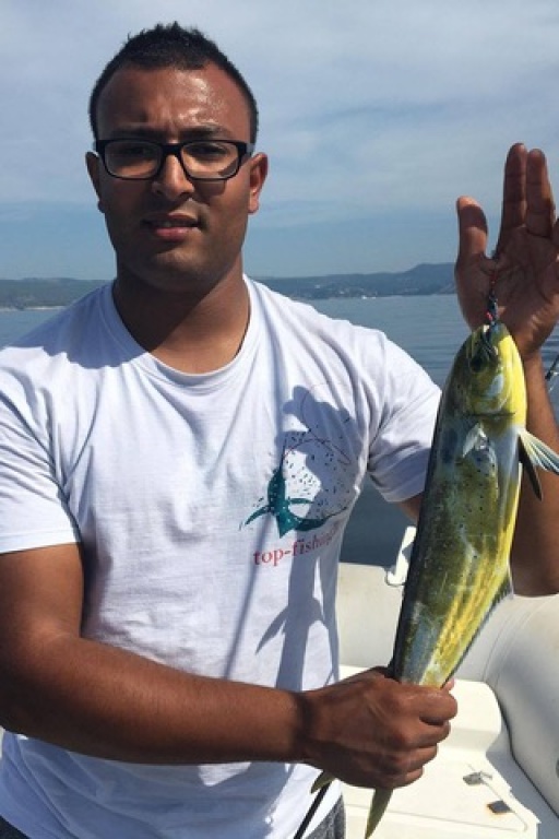 Yanis, un jeune pêcheur local s'est fait plaisir sur ce coup !