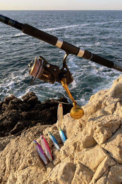 Le Leppa Seaspin est idéal pour la technique du shore jigging ! Le Leppa Seaspin est idéal pour la technique du shore jigging !
