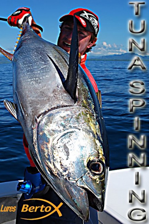 pêche d'un énorme thon avec le bertox tuna 