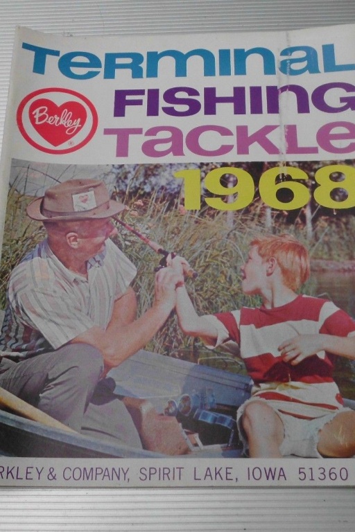 Couverture du catalogue Berkley en 1968 Couverture du catalogue Berkley en 1968
