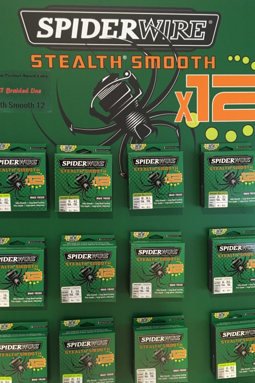Les Spiderwire 12 brins seront disponibles en 150m et 2000m Les Spiderwire 12 brins seront disponibles en 150m et 2000m